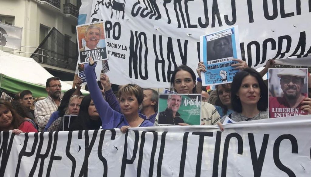 Protesta en Argentina