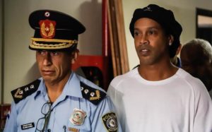 Ronaldinho preso en Paraguay