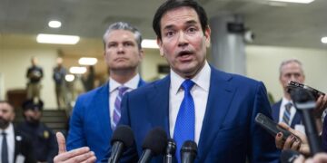 El secretario de Estado de EE.UU., Marco Rubio. EFE/EPA/JIM LO SCALZO